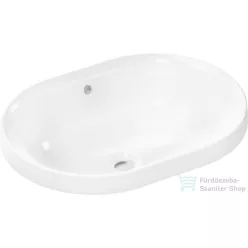   Hansrohe XUNIVA U 55x40 cm-es beépíthető mosdó,fehér 60157450