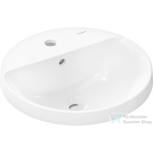 Hansgrohe XUNIVA S 45 cm-es beépíthető mosdó,fehér 60159450