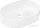 Hansgrohe XUNIVA U 55x40 cm-es pultra ültethető mosdó csaplyuk nélkül,fehér 60166450