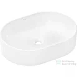   Hansgrohe XUNIVA U 55x40 cm-es pultra ültethető mosdó csaplyuk nélkül,fehér 60166450