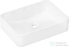 Hansgrohe XUNIVA Q 55x40 cm-es pultra ültethető mosdó csaplyuk nélkül,fehér 60168450