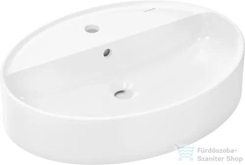 Hansgrohe XUNIVA D 60x45 cm-es pultra ültethető mosdó,fehér 60170450
