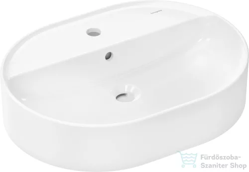 Hansgrohe XUNIVA U 60x45 cm-es pultra ültethető mosdó,fehér 60171450
