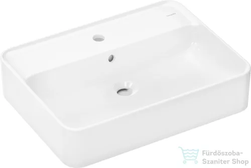 Hansgrohe XUNIVA Q 60x45 cm-es pultra ültethető mosdó,fehér 60172450
