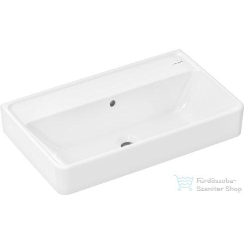 Hansgrohe XANUIA Q Compact 65x39 cm-es mosdó csaplyuk nélkül, fehér 60218450