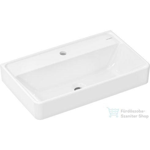 Hansgrohe XANUIA Q Compact 65x39 cm-es mosdó túlfolyó nélkül, fehér 60219450