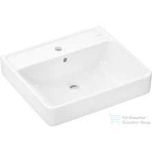   Hansgrohe XANUIA Q 55x48 cm-es pultra ültethető, csiszolt aljú mosdó, fehér 60238450