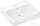 Hansgrohe XANUIA Q 55x48 cm-es pultra ültethető, csiszolt aljú mosdó, fehér 60238450