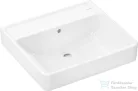 Hansgrohe XANUIA Q 55x48 cm-es pultra ültethető, csiszolt aljú mosdó csaplyuk nélkül, fehér 60239450