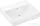 Hansgrohe XANUIA Q 55x48 cm-es pultra ültethető, csiszolt aljú mosdó csaplyuk nélkül, fehér 60239450