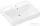 Hansgrohe XANUIA Q 60x48 cm-es pultra ültethető, csiszolt aljú mosdó, fehér 60243450