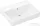 Hansgrohe XANUIA Q 60x48 cm-es pultra ültethető, csiszolt aljú mosdó csaplyuk nélkül, fehér 60244450