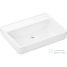   Hansgrohe XANUIA Q 65x48 cm-es mosdó csaplyuk-és túlfolyó nélkül, fehér 60247450
