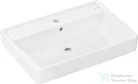 Hansgrohe XANUIA Q 70x48 cm-es pultra ültethető, csiszolt aljú mosdó, fehér 60248450