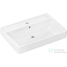   Hansgrohe XANUIA Q 70x48 cm-es pultra ültethető, csiszolt aljú mosdó, fehér 60248450