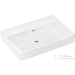   Hansgrohe XANUIA Q 70x48 cm-es pultra ültethető, csiszolt aljú mosdó csaplyuk nélkül, fehér 60249450