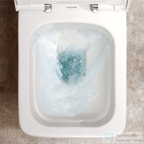 Hansgrohe ELUPURA Q perem nélküli monoblokkos wc, fehér 60263450