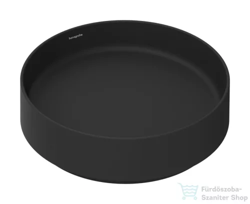 Hansgrohe XUNIVA EVO S 40 cm-es pultra ültethető mosdó, matt fekete 60323670