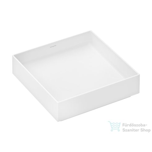 Hansgrohe XUNIVA EVO E 40x40 cm-es pultra ültethető mosdó, matt fehér 60324700