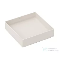   Hansgrohe XUNIVA EVO E 40x40 cm-es pultra ültethető mosdó, matt homok 60324780