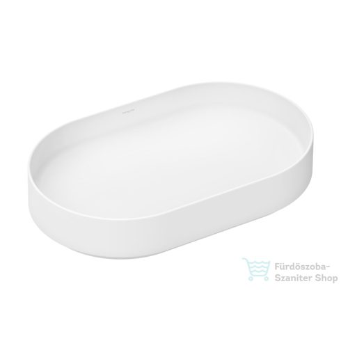 Hansgrohe XUNIVA EVO U 65x40 cm-es pultra ültethető mosdó, matt fehér 60325700