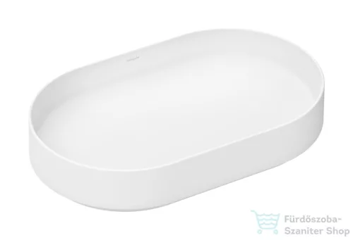 Hansgrohe XUNIVA EVO U 65x40 cm-es pultra ültethető mosdó, matt fehér 60325700