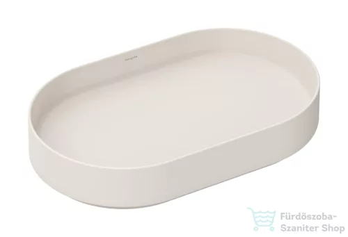 Hansgrohe XUNIVA EVO U 65x40 cm-es pultra ültethető mosdó, matt homok 60325780