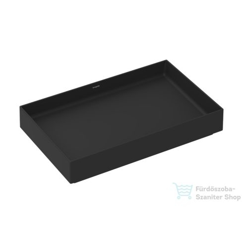 Hansgrohe XUNIVA EVO E 65x40 cm-es pultra ültethető mosdó, matt fekete 60326670
