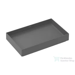   Hansgrohe XUNIVA EVO E 65x40 cm-es pultra ültethető mosdó, matt palaszürke 60326760