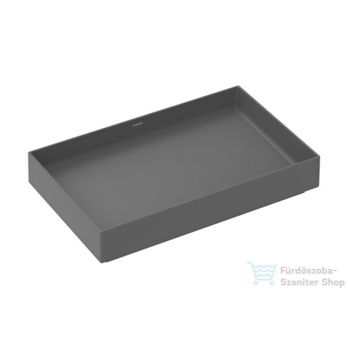 Hansgrohe XUNIVA EVO E 65x40 cm-es pultra ültethető mosdó, matt palaszürke 60326760