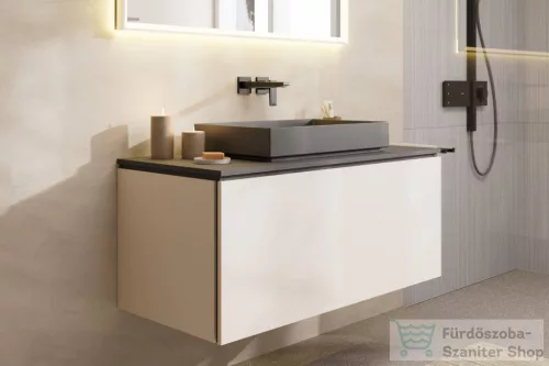Hansgrohe XUNIVA EVO E 65x40 cm-es pultra ültethető mosdó, matt palaszürke 60326760