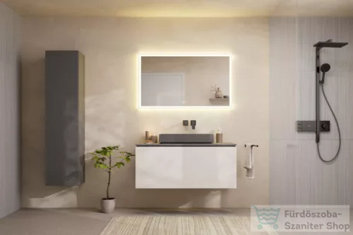 Hansgrohe XUNIVA EVO E 65x40 cm-es pultra ültethető mosdó, matt palaszürke 60326760