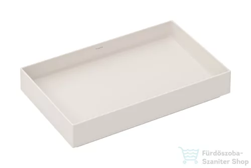 Hansgrohe XUNIVA EVO E 65x40 cm-es pultra ültethető mosdó, matt homok 60326780