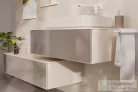Hansgrohe XUNIVA EVO E 65x40 cm-es pultra ültethető mosdó, matt homok 60326780
