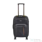 Leziter TraveLux light kabinbőrönd puha levehető kerékkel 55x40x20 cm fekete 608-BL20