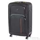 Leziter TraveLux light nagy bőrönd puha 76x50x29 cm fekete 608-BL28