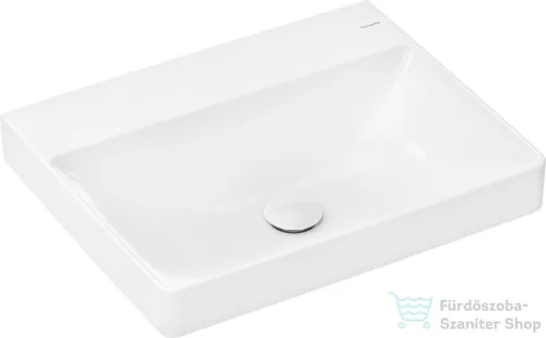 Hansgrohe XELU Q Smartclean 60x48 cm-es fali mosdó csaplyuk és túlfolyó nélkül,fehér 61019450