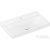 Hansgrohe XELU Q 80x48 cm-es csiszolt aljú pultra ültethető mosdó Smartclean bevonattal,fehér 61022450