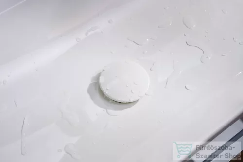 Hansgrohe XELU Q 80x48 cm-es csiszolt aljú pultra ültethető mosdó Smartclean bevonattal,fehér 61022450