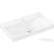 Hansgrohe XELU Q 80x48 cm-es csiszolt aljú, beépíthető mosdó jobbos pulttal, Smartclean bevonattal, fehér 61027450