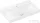 Hansgrohe XELU Q 80x48 cm-es csiszolt aljú, beépíthető mosdó balos pulttal, Smartclean bevonattal, fehér 61033450