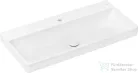 Hansgrohe XELU Q 100x48 cm-es pultra ültethető mosdó Smartclean bevonattal, fehér 61039450