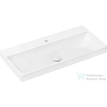   Hansgrohe XELU Q 100x48 cm-es pultra ültethető mosdó Smartclean bevonattal, fehér 61039450