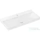 Hansgrohe XELU Q 100x48 cm-es pultra ültethető mosdó Smartclean bevonattal, fehér 61039450