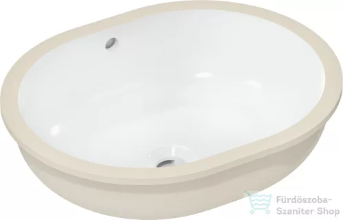 Hansgrohe XUNIVA U 50x45 cm-es alulról beépíthető mosdó csaplyuk nélkül,Smartclean,fehér 61050450