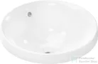 Hansgrohe XUNIVA S 40 cm-es beépíthető mosdó csaplyuk nélkül,Smartclean felülettel,fehér 61054450