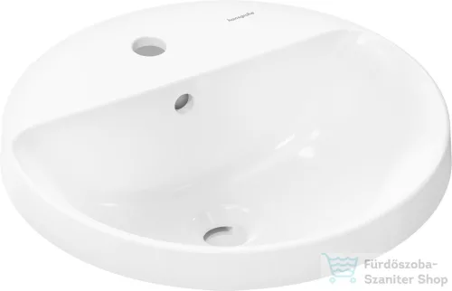Hansgrohe XUNIVA S 45 cm-es beépíthető mosdó Smartclean felülettel,fehér 61056450