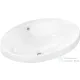 Hansrohe XUNIVA D 55x40 cm-es beépíthető mosdó Smartclean mázzal,fehér 61058450
