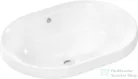Hansrohe XUNIVA U 55x40 cm-es beépíthető mosdó Smartclean mázzal,fehér 61062450