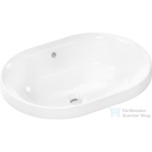   Hansrohe XUNIVA U 55x40 cm-es beépíthető mosdó Smartclean mázzal,fehér 61062450